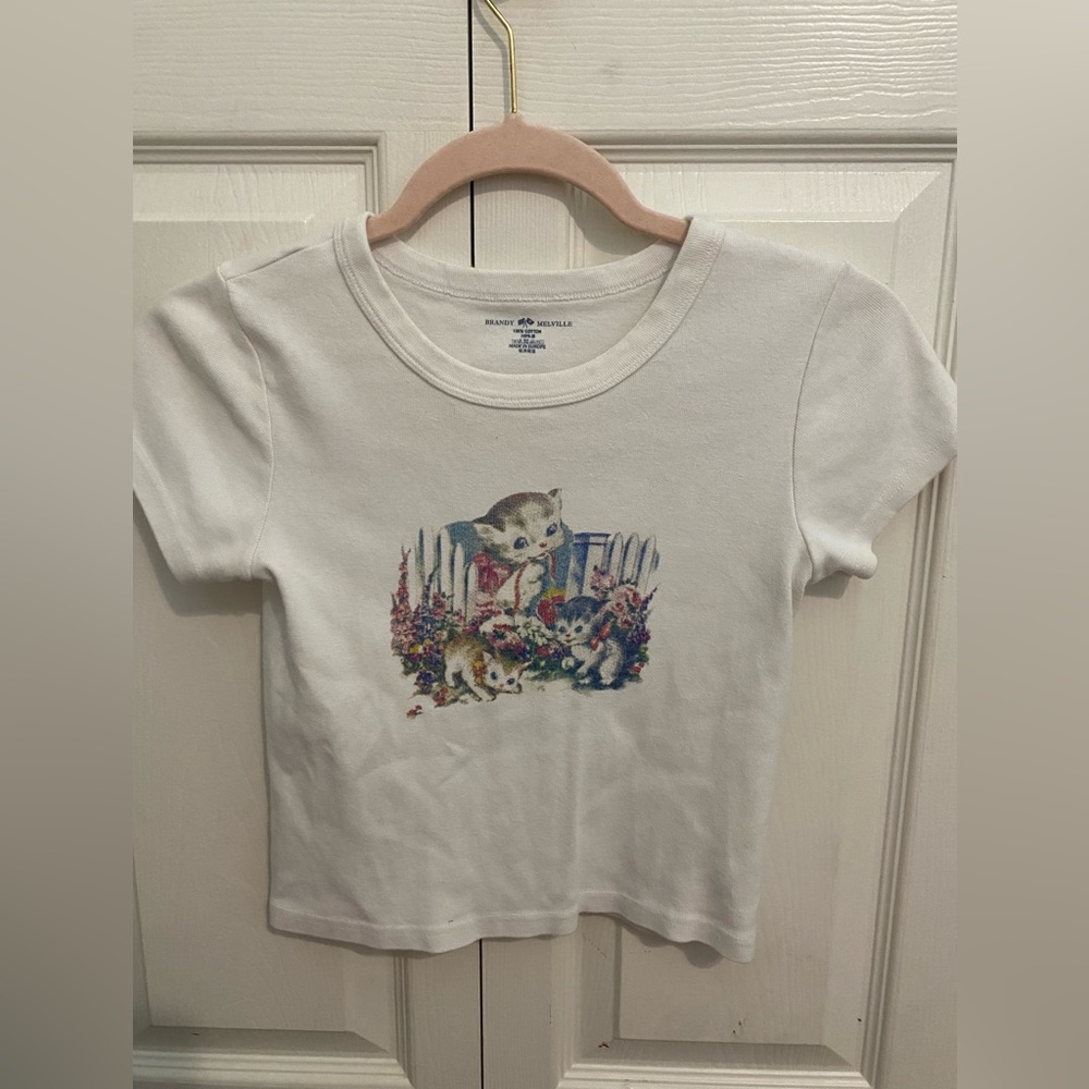Brandy melville cat top